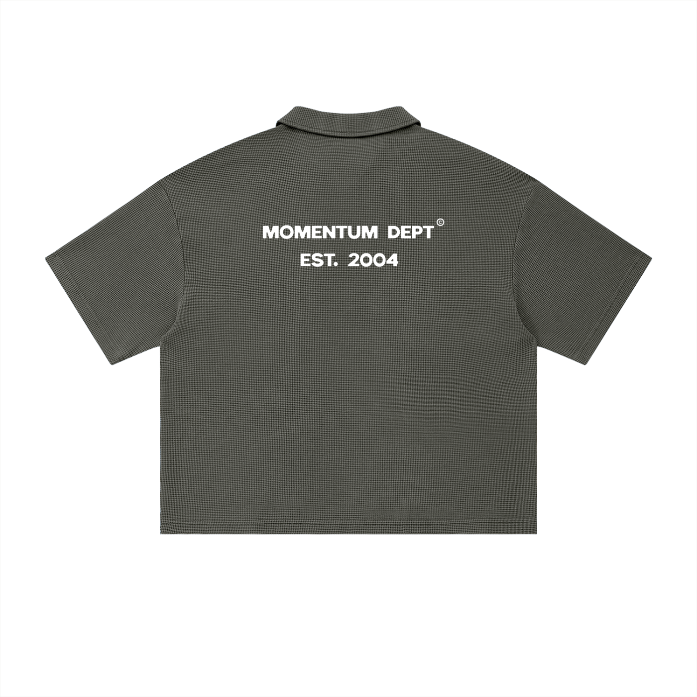 Waffle MDS2 Collared Tee
