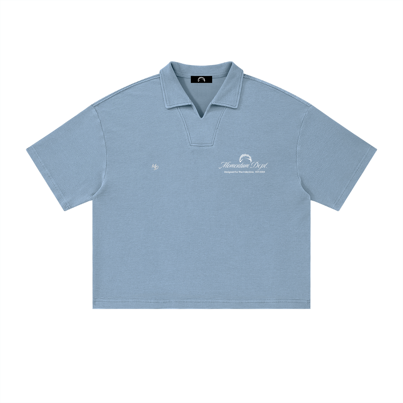 Waffle MDS2 Collared Tee