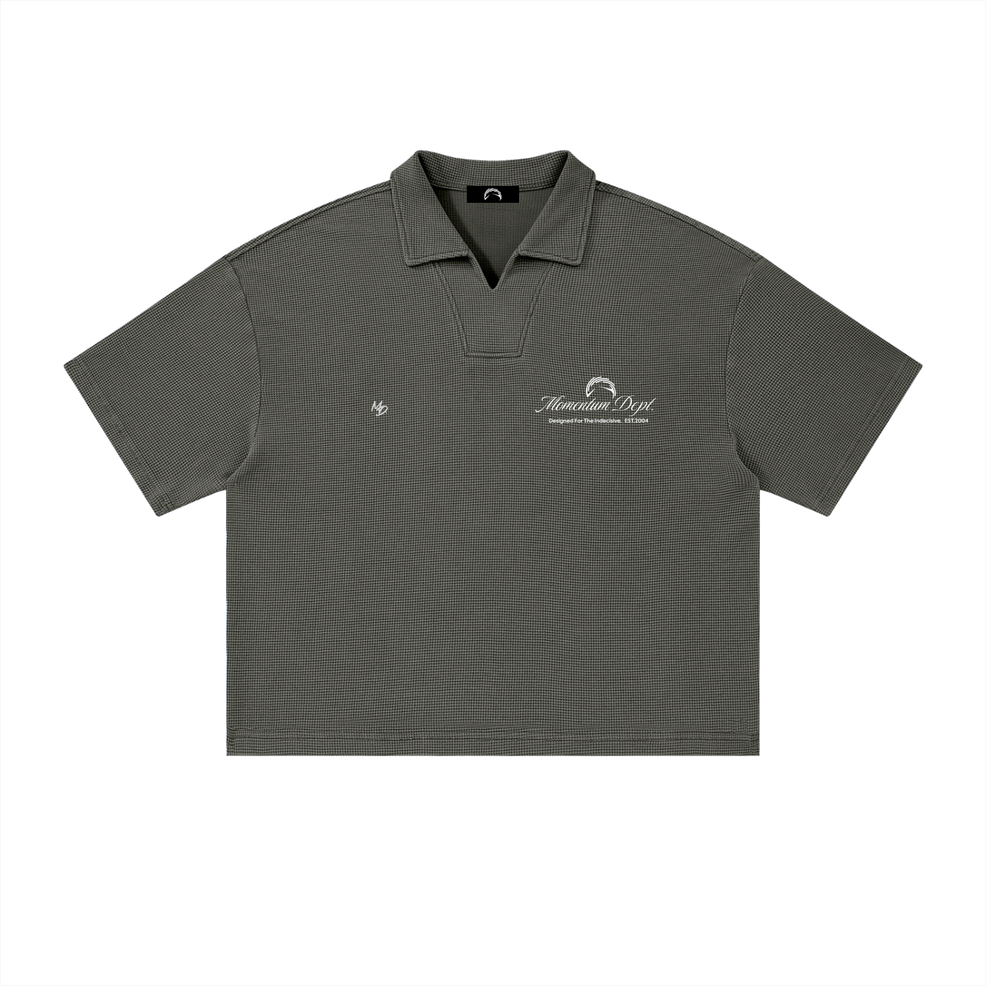 Waffle MDS2 Collared Tee