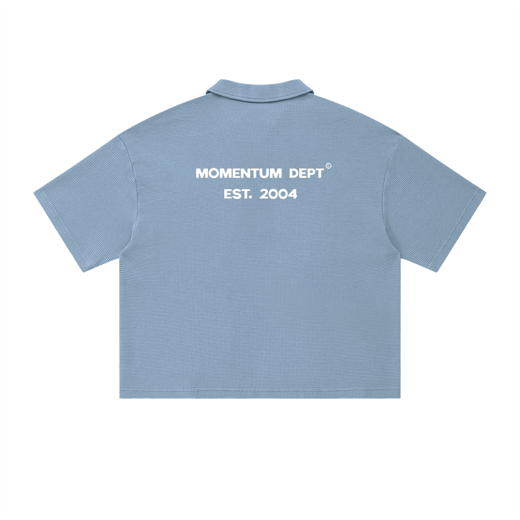 Waffle MDS2 Collared Tee