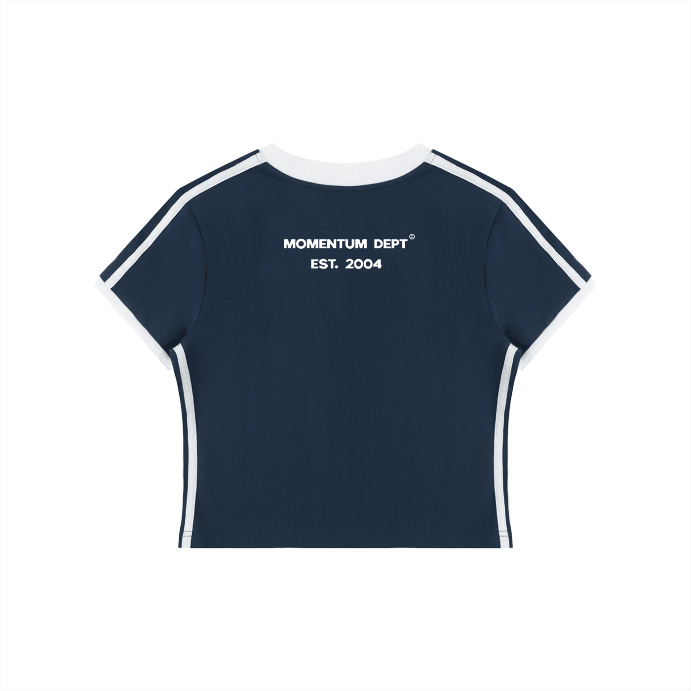 MD Retro V - Neck Crop T-Shirt - Momentum Dept.