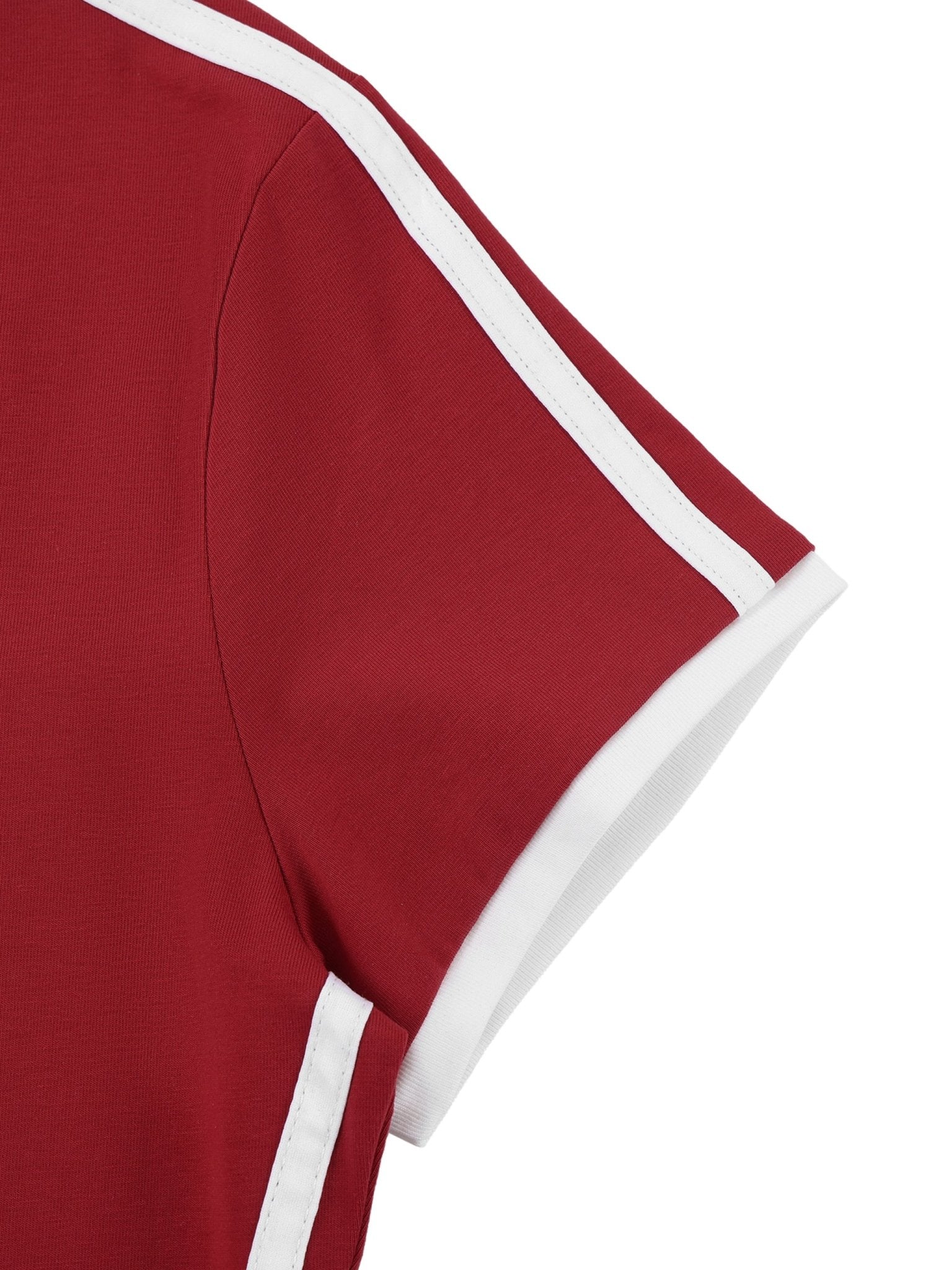 MD Retro V - Neck Crop T-Shirt - Momentum Dept.