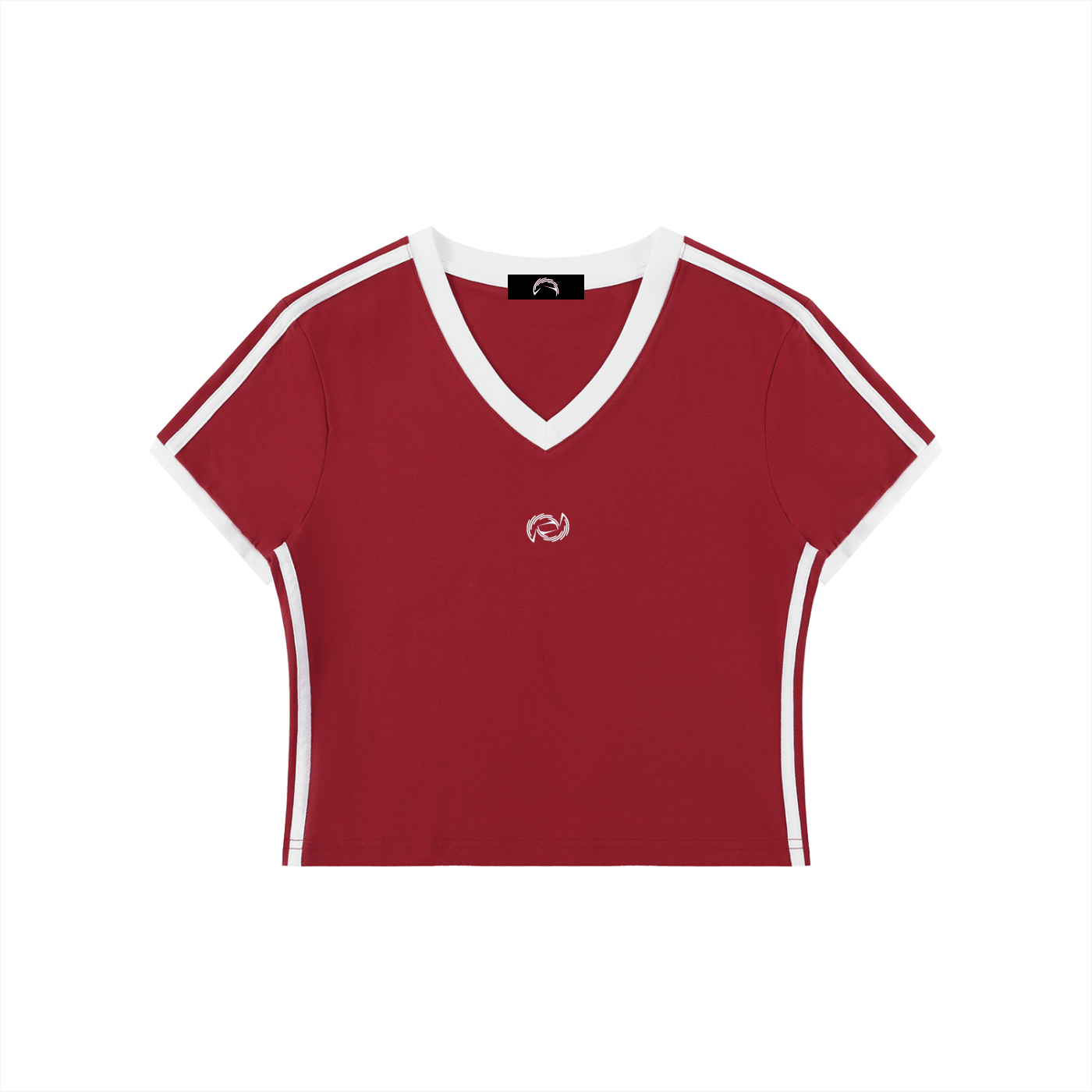 MD Retro V - Neck Crop T-Shirt - Momentum Dept.