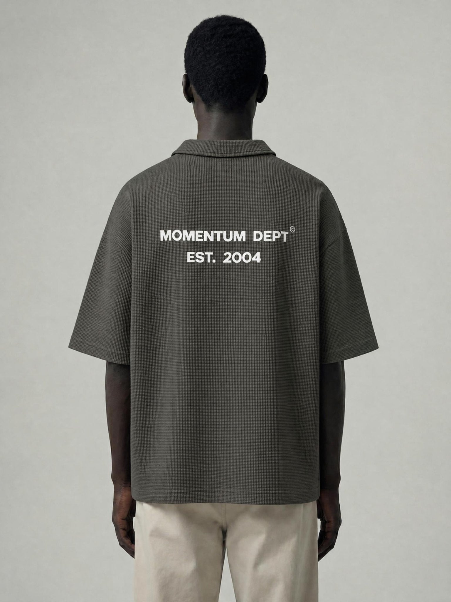Waffle MDS2 Collared Tee - Momentum Dept.